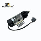 SUNORO 3726743 24V Flameout Switch Stop Solenoid 3726743 for Diesel Engines Excavator Spare Parts Fuel Shut Off Solenoid