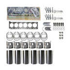 For Komatsu SAA6D114E-3 Engine Excavator Overhaul Rebuild Kit for PC300-7 PC300-8 PC340-6 PC350-7 Construction Machinery Parts