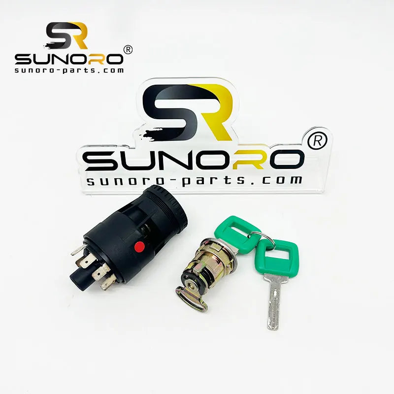 A35D L120E Starter Switch Ignition Key Excavator Diesel Engine Parts for Construction Machinery 11006988 11039211 11007281