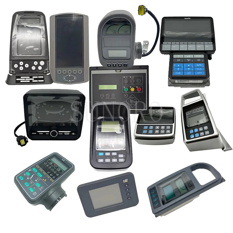 Excavator Electric Parts Monitor Display Panel Ecu Computer Board Engine Controller for All Brand Digger
