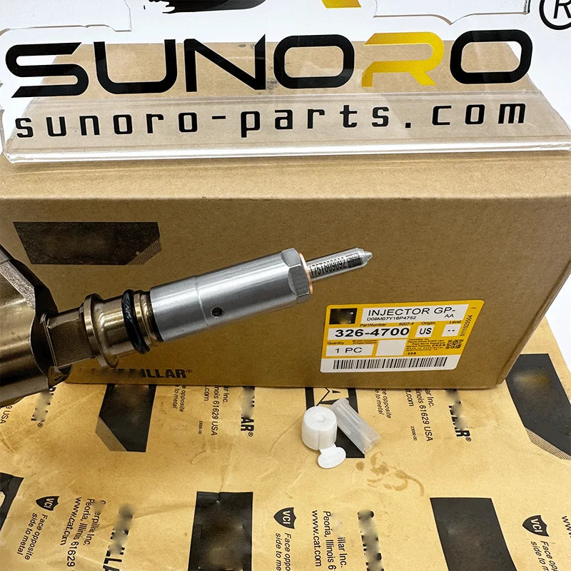Excavator Parts C6 C6.4 Engine Fuel Injector for 320D Fuel Injector Nozzle 326-4700 32F61-00062 295-9130