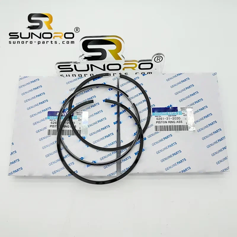 Mechanical Engine Piston Ring 6261-31-2030 Engine Sa6d140e-5 Excavator Pc650-8 Pc600-8 Pc750-8eo Wheel Loader WA500-6