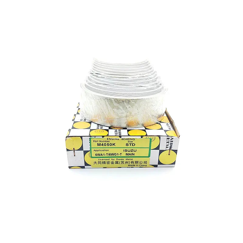 Excavator Daido Engine Bearing for Isuzu 6WG1 6WA1 Crankshaft Main Bearing M4050K 1-11510093-0 8-98151849-0