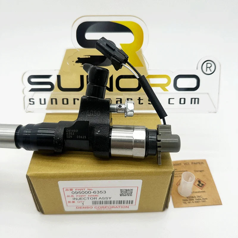 0950006353 095000-6353 23670-E0050 Fuel Injector for hino J05e Engine Parts