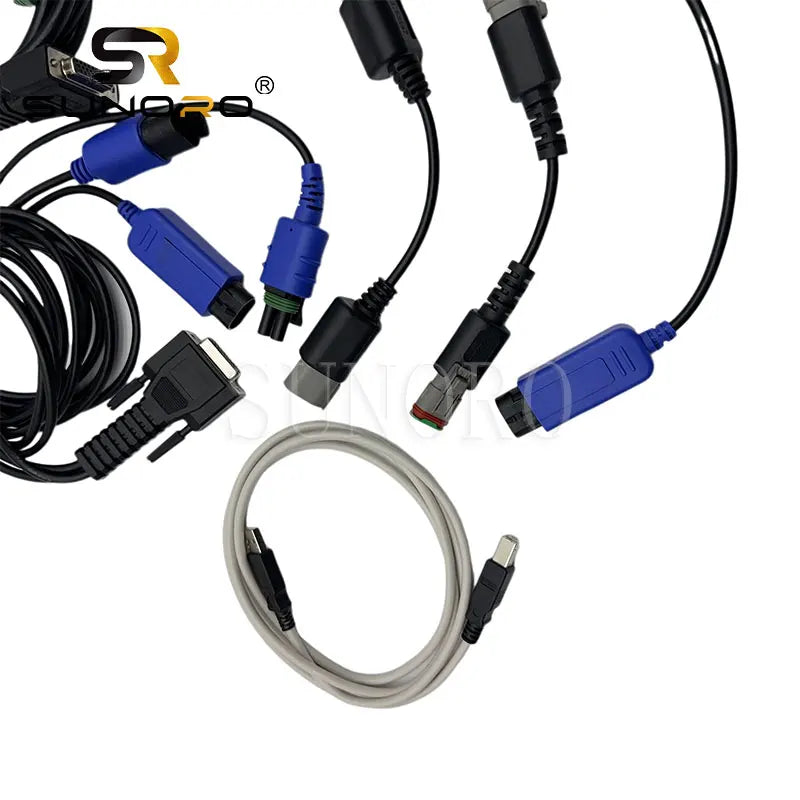 Excavator Diagnostic Tool 5299899 Inline 7 Data Link Adapter Repair test Kit for Truck Scanner Heavy Duty Tool