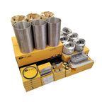 SUNORO Original 6D34 6D34T Engine Rebuild Kit for Mitsubishi Fuso FH Truck Kobelco Kato Spare Parts