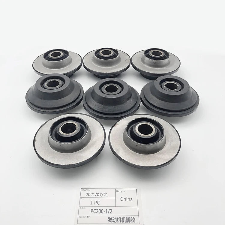 Hot Sale Engine Mounting Engine Systems Parts Mounting Rubber Cushion Feet Bumper for PC200-1-2 Excavator Part