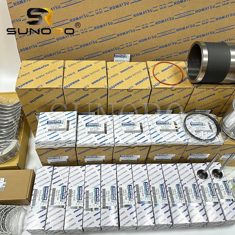 Machinery Engine Piston Ring 6745-31-2010 4089644 for Excavator PC300-7EO PC360-7EO PC300-8 Engine SAA6D114E-3 QSC8.3