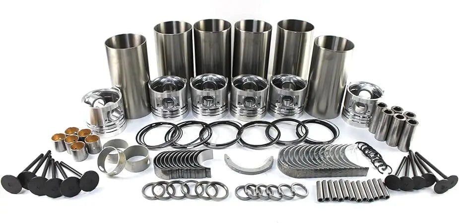 Excavator Spare Parts Liner Kit Piston Ring Valves Engine Bearing Nozzle D7D Overhaul Rebuild Kit  EC240BLC/R EC290BLC