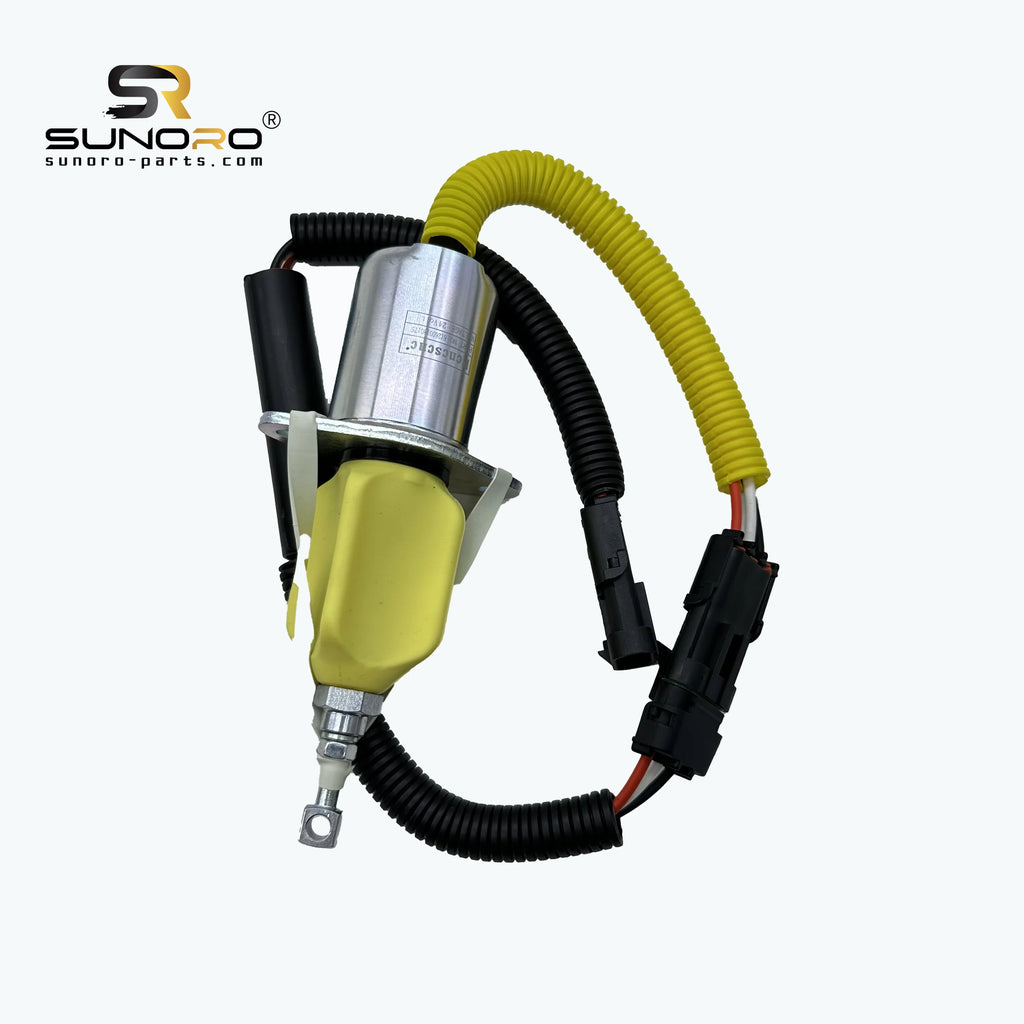 SUNORO Engine Spare Parts 24V Stop Solenoid Valve 612600180175 Shut Down Electromagnet 612600180175 Suitable for 50C 50CN