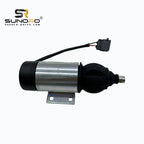 SUNORO 3726743 24V Flameout Switch Stop Solenoid 3726743 for Diesel Engines Excavator Spare Parts Fuel Shut Off Solenoid