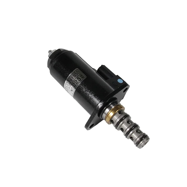 High-quality SK200-8 KWE5K-31/G24YB50 NO.2252 SOLENOID VALVE Excavator Spare Part for Rotary Solenoid Valve