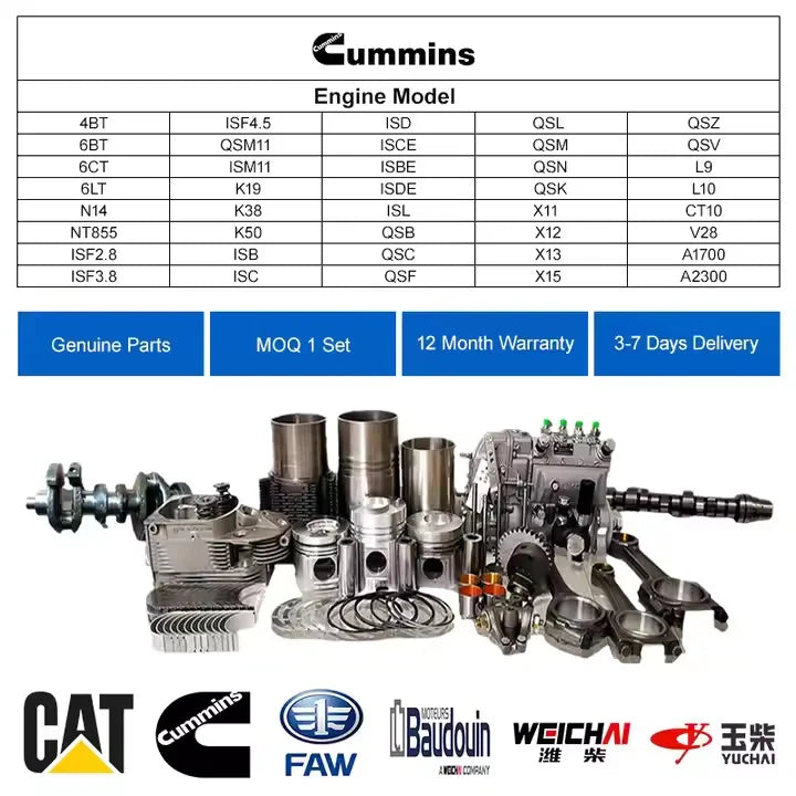 Fast Delivery Fuel Injector 3411766  for 4N14 Diesel Engine Spare Parts Construction Machinery for Excavator Repair