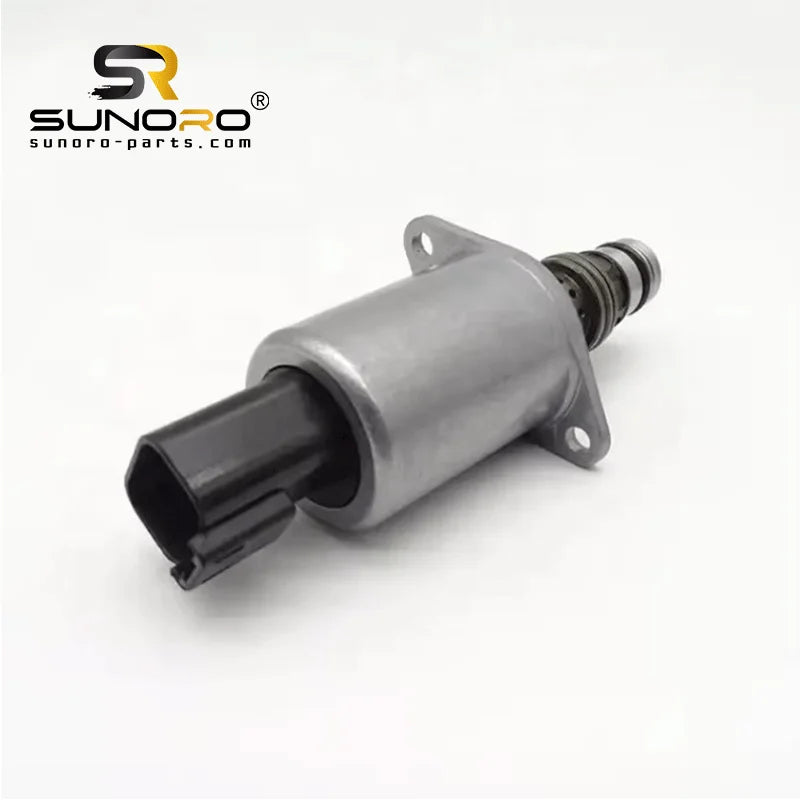 24V Hydraulic Pump Solenoid Valve 1017969 for Sany Excavator SY215 SY325 Solenoid Valve 1/2 diesel Stop Solenoid Wiring