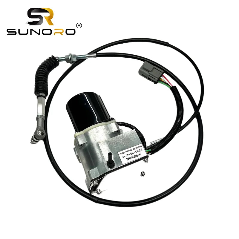 SUNORO DH220-5 Engine Machinery Accessories Hydraulic Throttle Motor Accelerator Motor 2523-9015 2523-9014