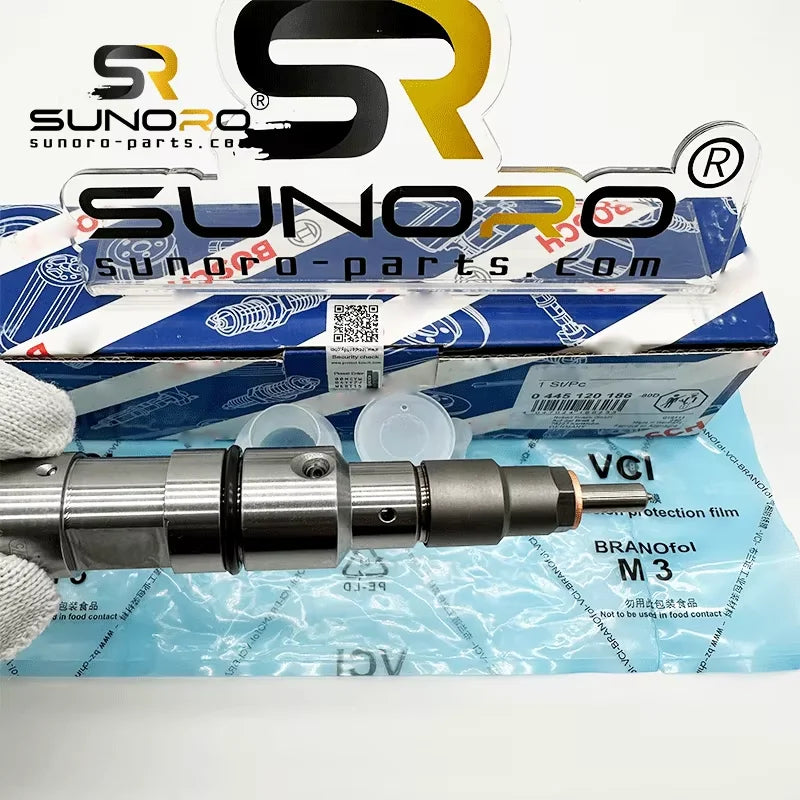 0445120186 Common Rail Injector Electric Injector Assembly INJECTOR NOZZLE Suitable for MAN