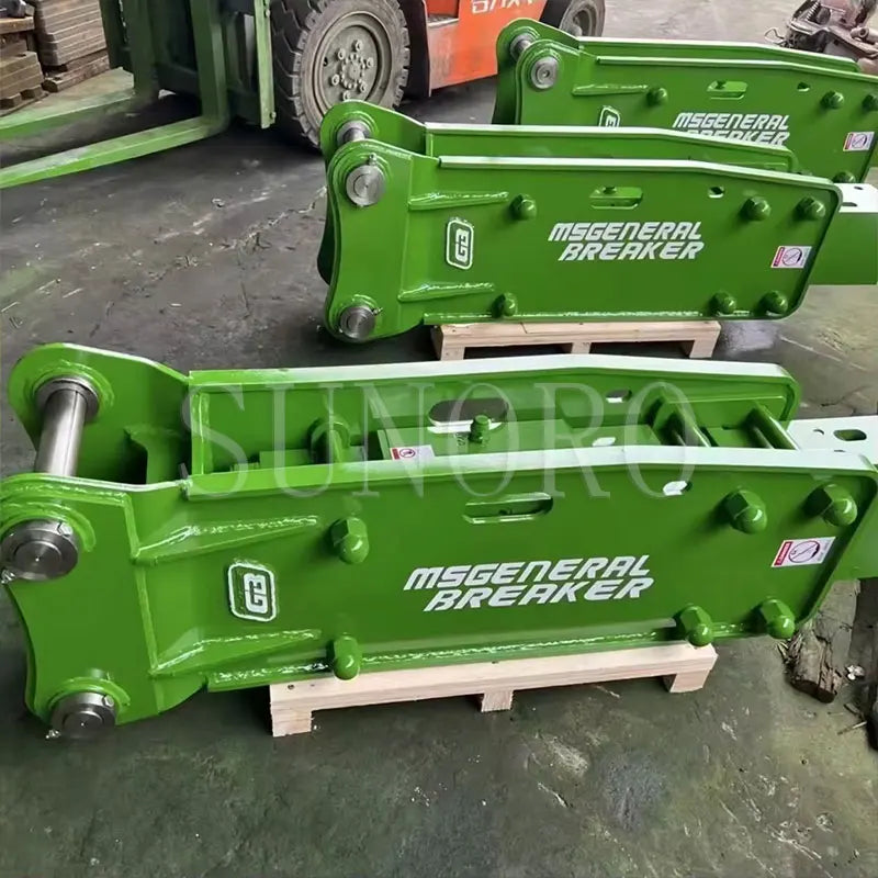 Mini Excavator Building Concrete Demolition of Rock Hammer Breaker Demolition Drillbit hyundai Hydraulic Hammer