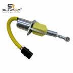 SUNORO High Quality Stop Valve 24v 3930234 Flameout Solenoid Valve 3930234 24V Fuel Shut Off Solenoid Suitable for R305-7 Engine
