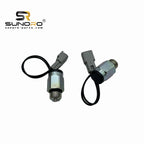SUNORO Diesel Engine 12V Fuel Shutoff Solenoid 6681512 Shut Off Solenoid 6681512 12V Stop Solenoid Fit for S205