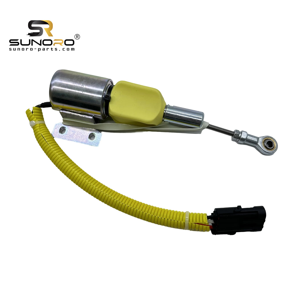 SUNORO Flameout Switch 24V 3932530 Flameout Solenoid Valve Switch 3932530 Suitable for R220-5