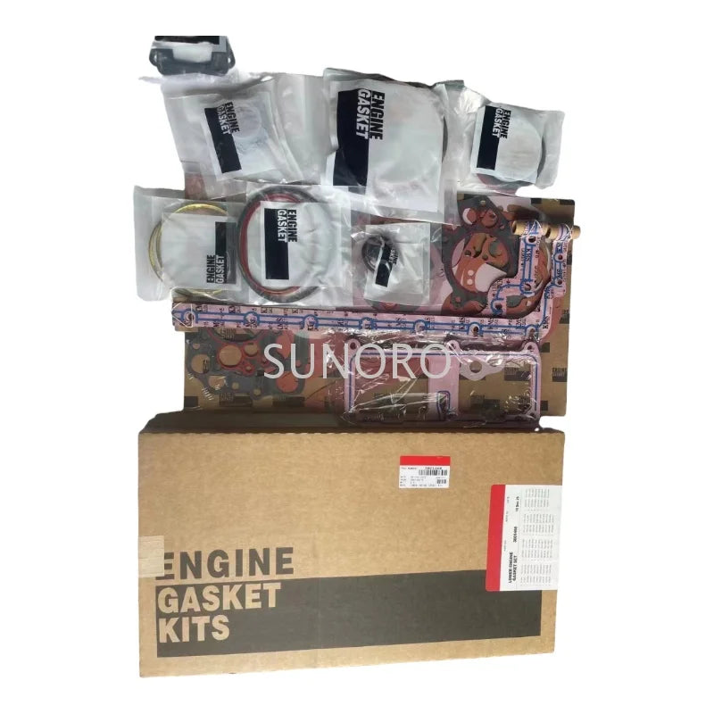 Cylinder Head Upper and Lower Gasket Repair Kit Assembly 3801468 3801330 Original Parts Suitable for Cummins NT855 Engine