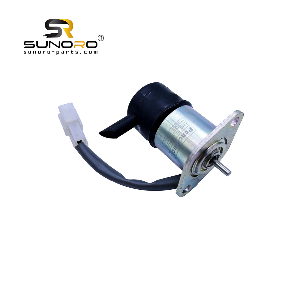 SUNORO Shutoff Solenoid Valve 052600-4151 12v Suitable for D1105  Ku-bota Engine 052600-4151 Fuel Stop Solenoid for Excavator