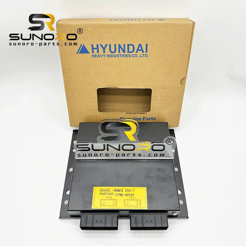 Excavator Engine Parts 21N6-42101 ECU Controller 21N3-32102 21N8-32401 21N6-43101 ROBEX210-7 R215LC-7 Engine Control Unit