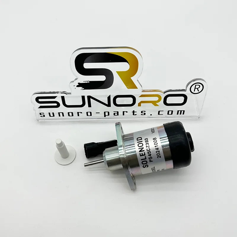 12V Stop Solenoid 1E411-60012 PS41CZ318 PS45CZ393 PS45CZ250 for Ku-bota B2620HSD Ku-bota 325 Engine D902 Z482