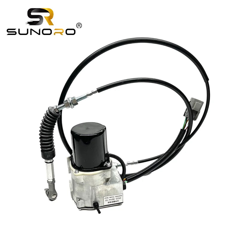 SUNORO DH220-5 Engine Machinery Accessories Hydraulic Throttle Motor Accelerator Motor 2523-9015 2523-9014