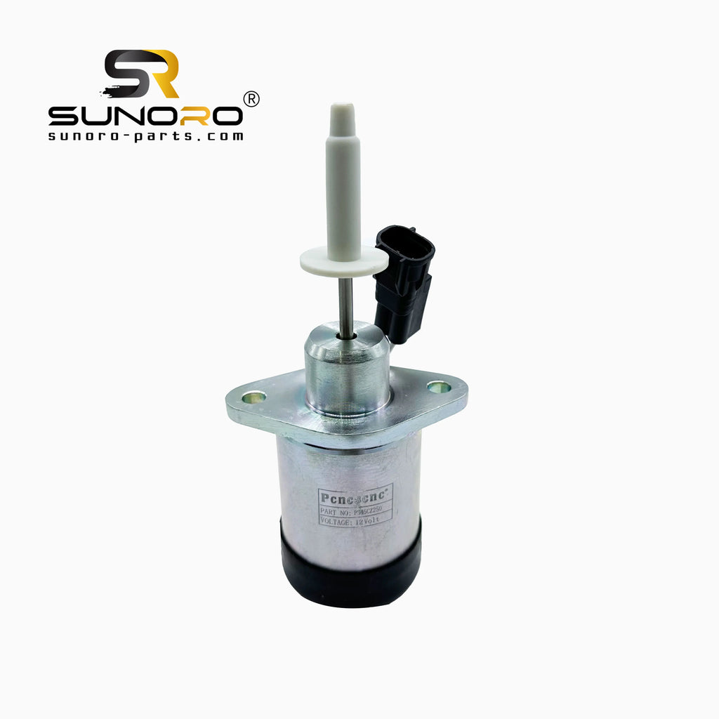 SUNORO High Quality Flameout Solenoid Valve 12V PS45CZ250 Suitable for D1503 Engine 12v Fuel Stop Valve Ku-bota Actuator