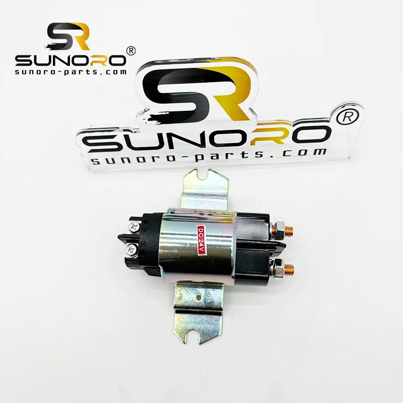 Excavator Parts Daewoo Power Starting Relay 24V 3012020-00153 2544-9024 Suitable for DX370 DX150 DX200 DX300 DX380 Starr Relay