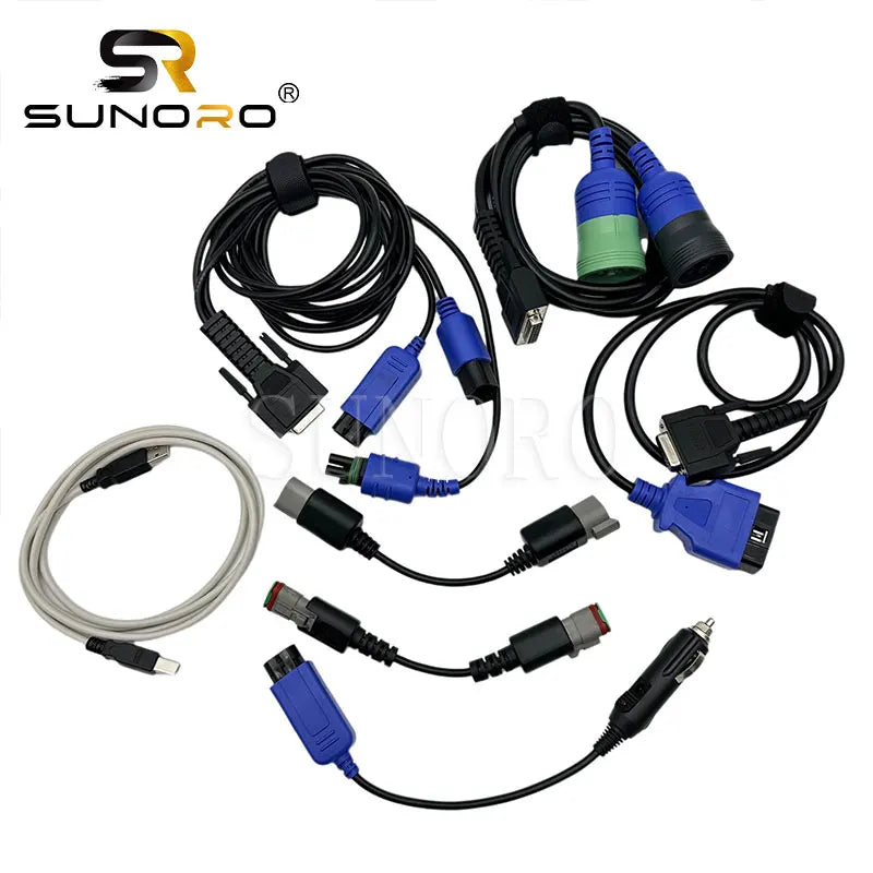 Excavator Diagnostic Tool 5299899 Inline 7 Data Link Adapter Repair test Kit for Truck Scanner Heavy Duty Tool