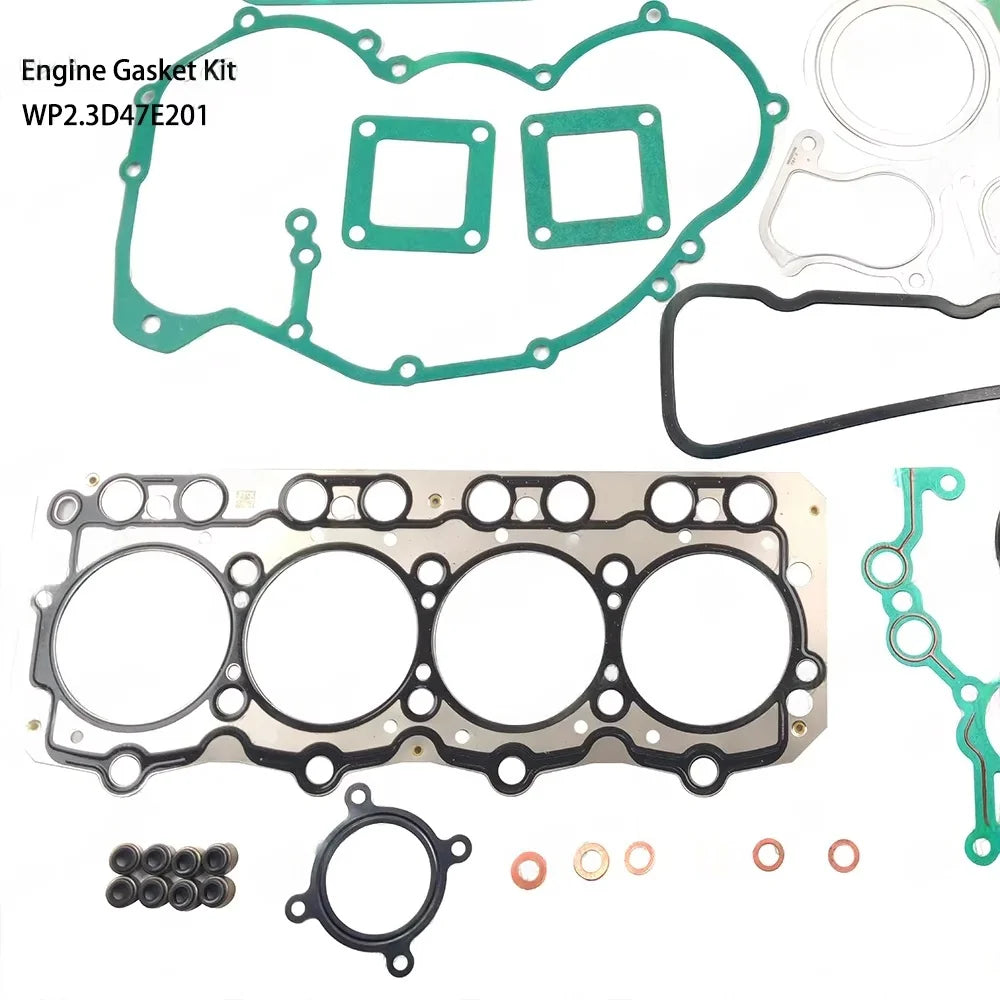 Excavator Engine Gasket Kit for WEICHAI WP2.3D47E201 Diesel Engine Spare Parts Gasket Repair Kit Construction Machinery