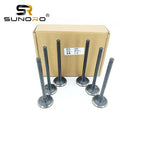 6D95 Engine Valve in 6209-41-4110 EX 6209-41-4210 Suitable for Komatsu