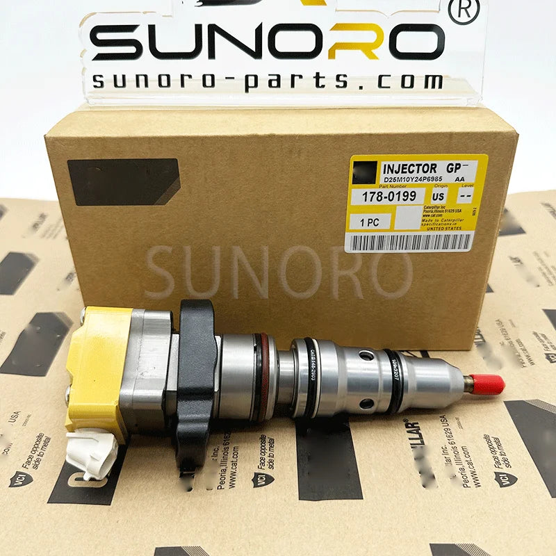 High Quality Excavator Parts 178-0199 Common Rail Fuel Injector 3126B 3126E Excavator Injector 10R-0782 178-0198 177-4754