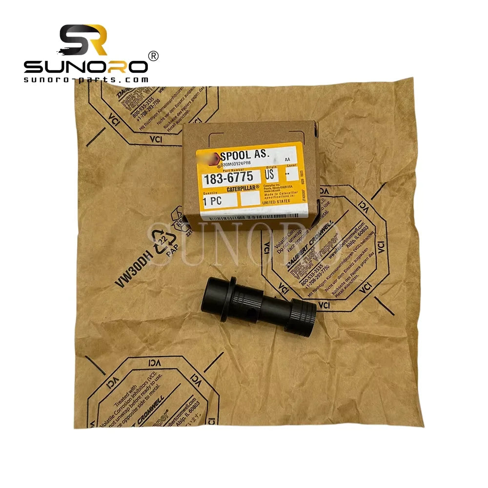 183-6775 1836775 Transmission Control Valve Spool for 120H Grader Parts