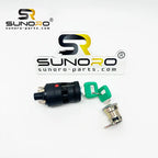 A35D L120E Starter Switch Ignition Key Excavator Diesel Engine Parts for Construction Machinery 11006988 11039211 11007281