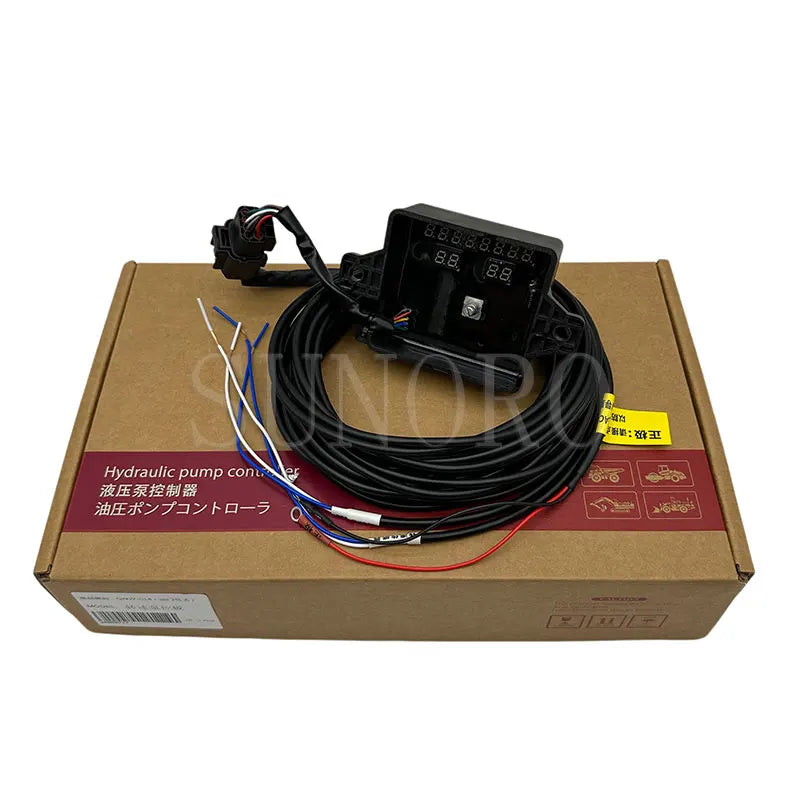 SUNORO Excavator Hydraulic Pump Flow Controller Speed Pump Control Board 24V