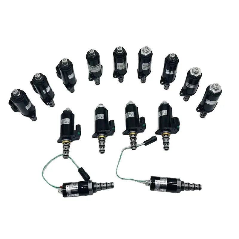 SUNORO Solenoid Valve E320B C D 121-1491 121-1490 111-9916 SK200-8 YN35V00041F1 KDRDE5K-31-30C50-102 YN35V00050F1 YN35V00049F1