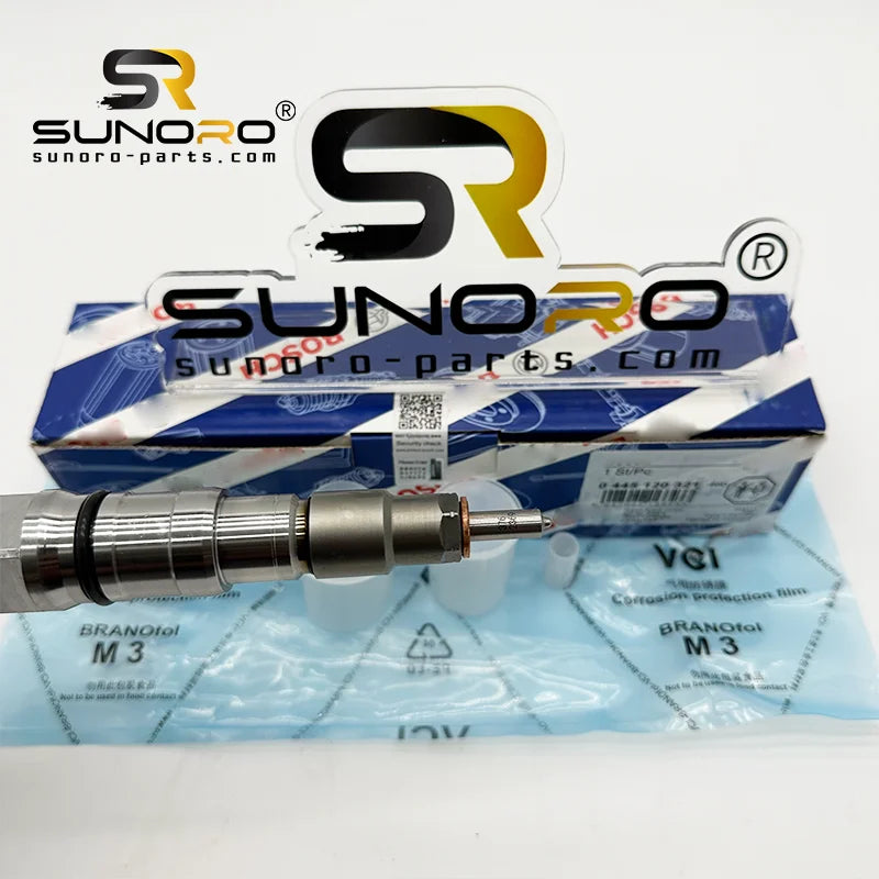 0445120321 0445120445 Common Rail Diesel Fuel Injector 200V10100-6126 Construction Machinery Parts
