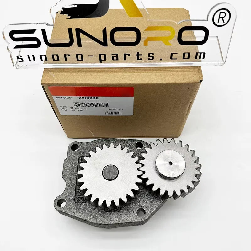 Oil Pump 3800828 3948072 3966840 3991123 3415365 5313086 4897480 4BT 6BT 6CT QSB6.7 Engine Oil Pump Excavator