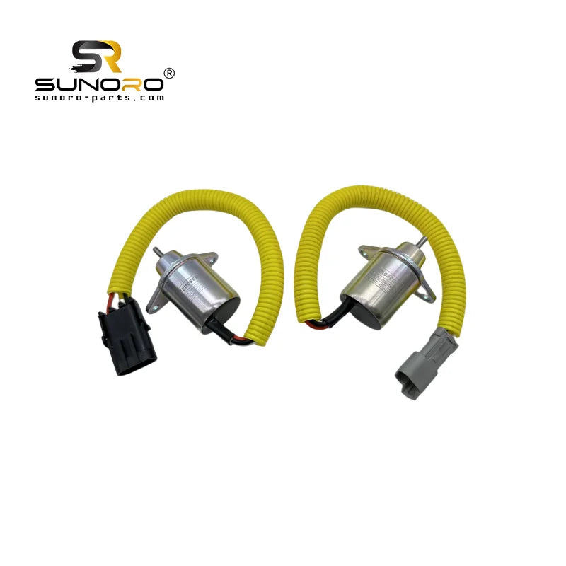 Flameout Switch 1503ES-12A5UC5S 12v 24v Suitable for Yan-mar 4TNE94/98 Engine Fuel Stop Solenoid Flameout Closing Solenoid Valve