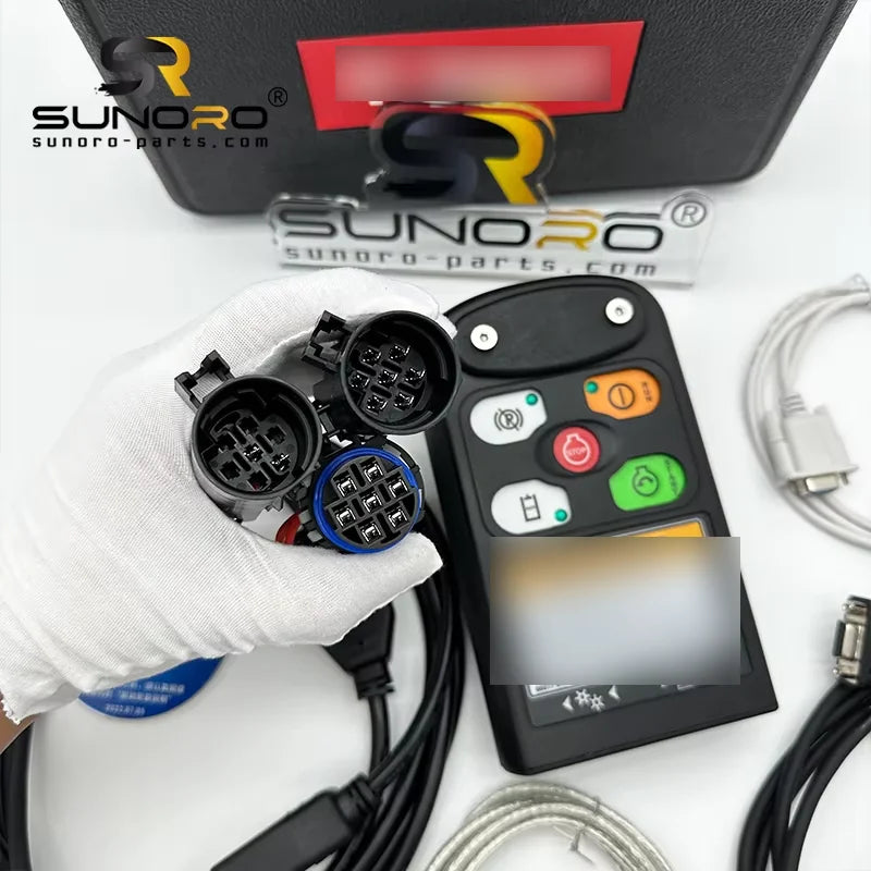 For Excavator Wood Skid Steer Loader Excavator DIAGNOSTIC KIT (RST) DIAGNOSTIC TOOL SERVICE ANALYZER Diagnostic Tool