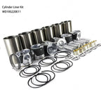 Spot Goods Cylinder Liner Kit for WEICHAI WD10G220E11 Diesel Engine Spare Parts Construction Machinery for Excavator Repair