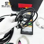 Wooden Sliding Loader Excavator Wire Harness Analyzer Diagnostic Kit (RST) Diagnostic Tool and CF53 Laptop