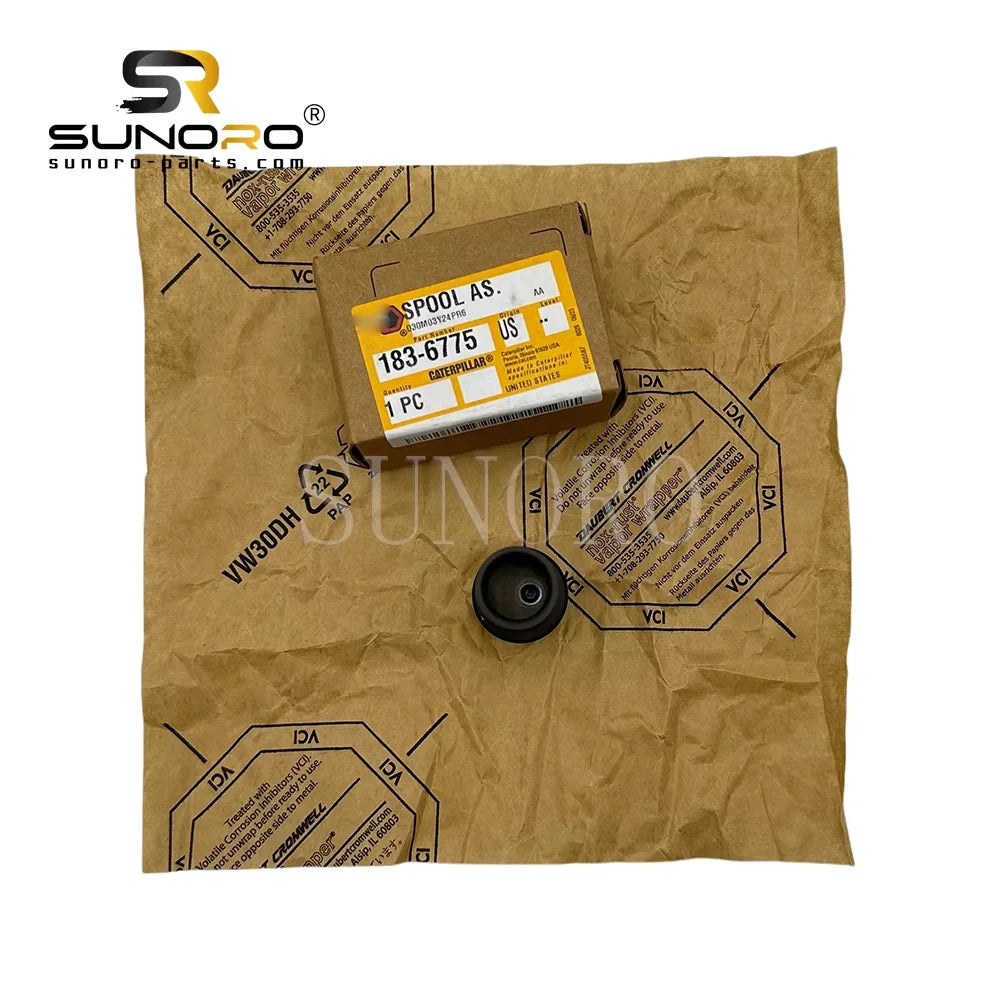 183-6775 1836775 Transmission Control Valve Spool for 120H Grader Parts