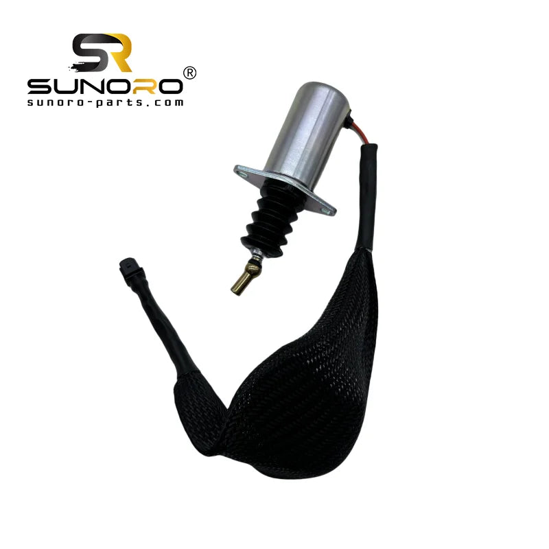 SUNORO High Quality 2324006370 Flameout Switch12V Fuel Shut Down Solenoid Valve 2324006370 Fits Diesel Engine