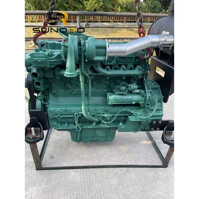 SUNORO New Diesel Engine Assy D6D D6E Complete Engine Assembly for  EC210 EC210B EC220 Excavator