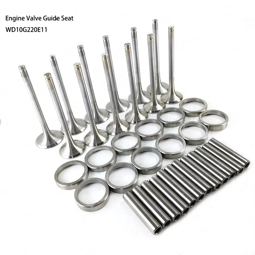 Spot Goods Engine Valve Guide Seat for WEICHAI WD10G220E11 Diesel Engine Spare Parts Construction Machinery for Excavator Repair