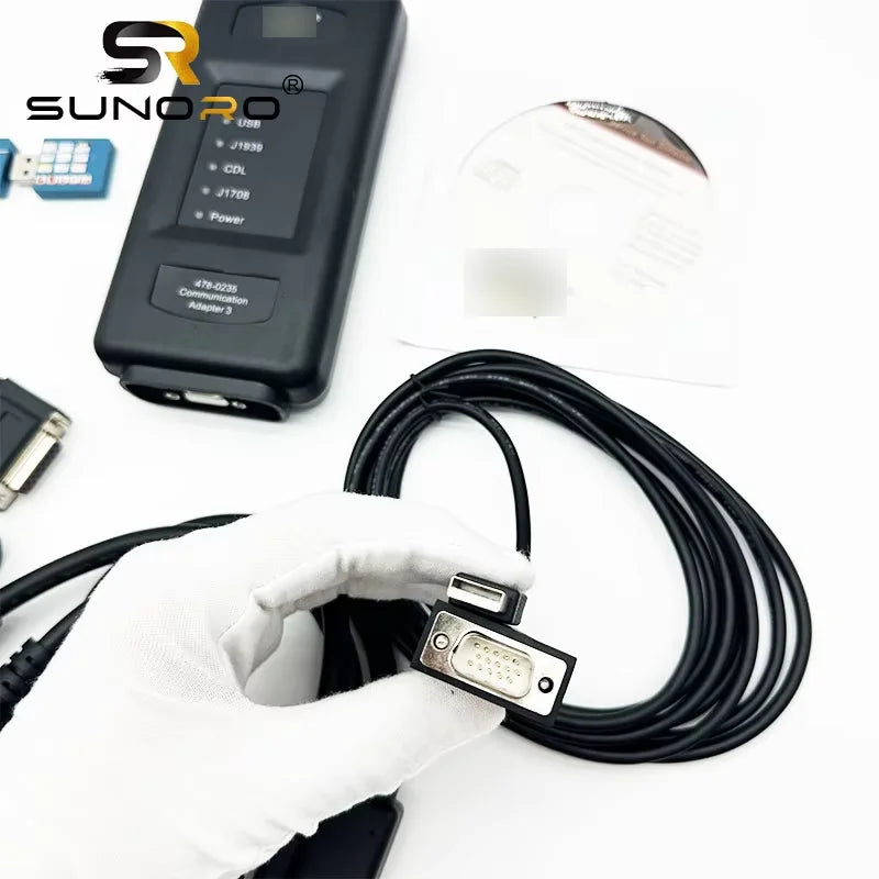 5385051 4780235 Excavator Diagnostic Tool ET4 Communication Adapter 538-5051 478-0235